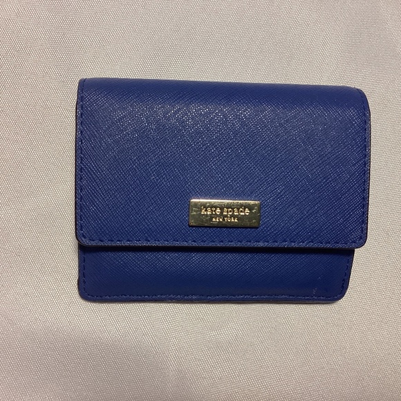 kate spade Handbags - Kate spade New royal blue wallet leather storage luxury